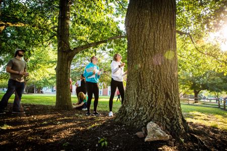 Missouri Arboretum - students botany lab